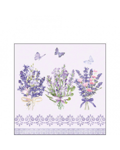 Napkin 25 Lovely lavender lilac FSC Mix