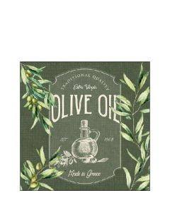 Napkin 25 Olive oil FSC Mix