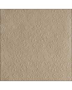 Napkin 33 Elegance taupe FSC Mix