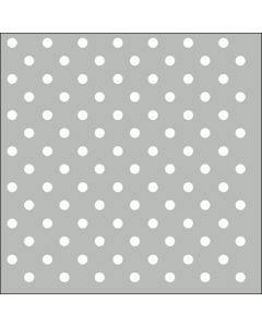 Napkin 33 Dots grey FSC Mix