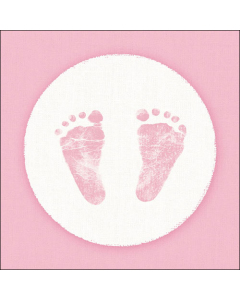 Napkin 33 Baby steps girl FSC Mix