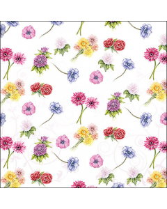 Napkin 33 Flower festival FSC Mix