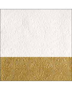 Napkin 33 Elegance Dip gold FSC Mix