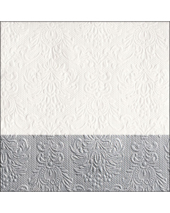 Napkin 33 Elegance Dip silver FSC Mix