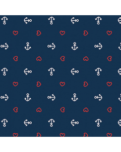 Napkin 33 Anchor heart blue FSC Mix
