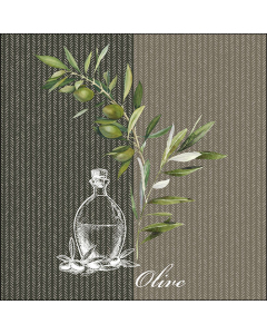 Napkin 33 Oil and olives FSC Mix