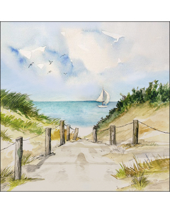 Napkin 33 Dune path FSC Mix