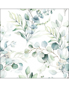 Napkin 33 Eucalyptus all over FSC Mix