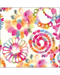 Napkin 33 Fantasy circles FSC Mix