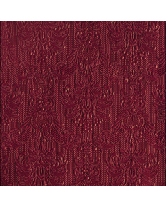 Napkin 33 Elegance ruby red FSC Mix