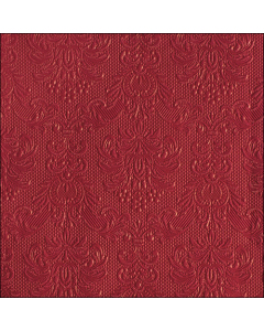 Napkin 33 Elegance dark red FSC Mix