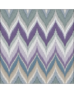 Napkin 33 Zig-zag blue FSC Mix