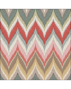 Napkin 33 Zig-zag brown FSC Mix