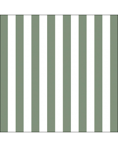 Napkin 33 Stripes sage FSC Mix