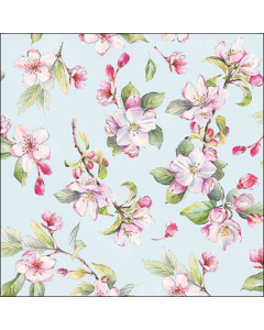 Napkin 33 Spring blossom blue FSC Mix