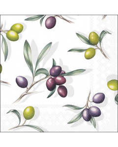 Napkin 33 Delicious olives FSC Mix
