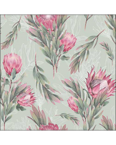 Napkin 33 Protea green FSC Mix
