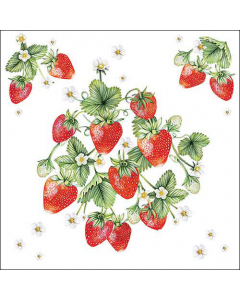 Napkin 33 Bunch of strawberries FSC Mix