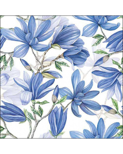 Napkin 33 Magnolia acuminata white FSC Mix