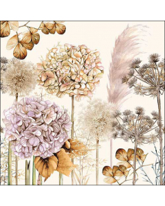 Napkin 33 Dried flowers FSC Mix