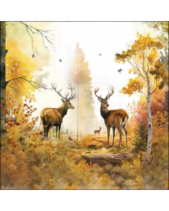Napkin 33 Autumn forest FSC Mix