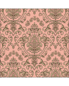 Napkin 33 Baroque ornament salmon FSC Mix