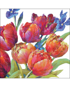 Napkin 33 Tulips of joy FSC Mix