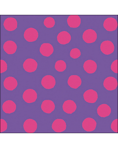 Napkin 33 Polka dots pink/purple FSC Mix