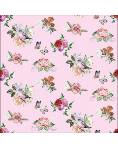 Napkin 33 Charlotte pink FSC Mix