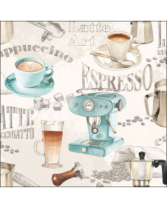 Napkin 33 Barista cream FSC Mix