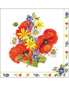 Napkin 33 Field bouquet FSC Mix