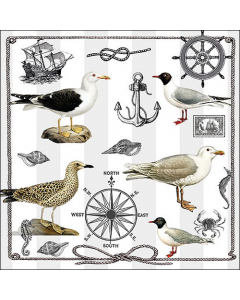 Napkin 33 Maritime items FSC Mix