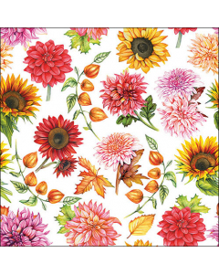 Napkin 33 Autumn blooming FSC Mix