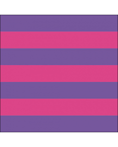 Napkin 33 Block stripe pink/purple FSC Mix