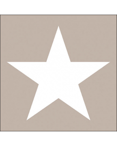 Napkin 33 Star taupe FSC Mix