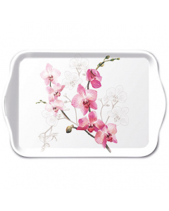 Tray melamine 13x21 cm Orchid