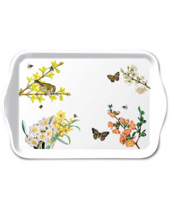 Tray melamine 13x21 cm Spring awakening