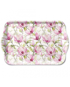 Tray melamine 13x21 cm Blooming magnolia