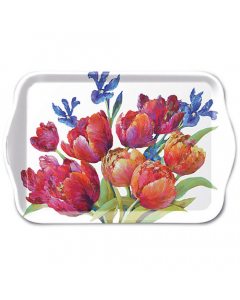 Tray melamine 13x21 cm Tulips of joy