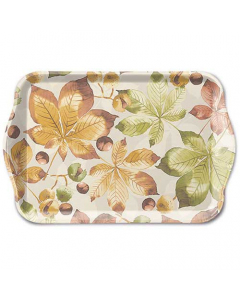 Tray melamine 13x21 cm Castanea