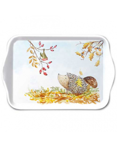 Tray melamine 13x21 cm Forest friends