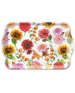 Tray melamine 13x21 cm  Autumn blooming
