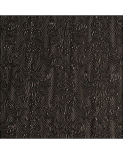 Napkin 40 Elegance black FSC Mix