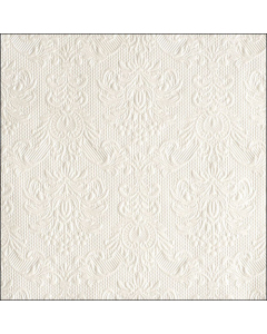 Napkin 40 Elegance pearl white FSC Mix