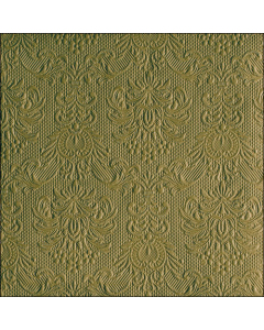 Napkin 40 Elegance olive green FSC Mix