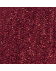 Napkin 40 Elegance ruby red FSC Mix