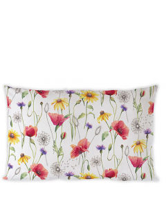 Cushion cover 50x30 cm Poppy meadow