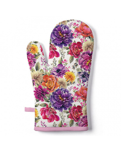 Oven mitt Anne white