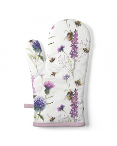 Oven mitt Bumblebees in the meadow