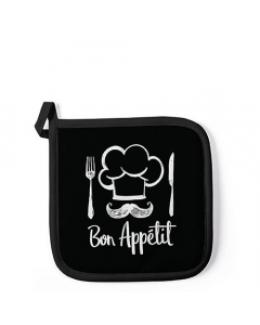 Potholder Chef black